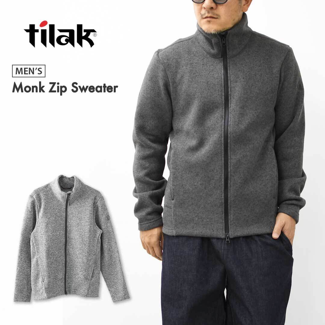 Tilac [ティラック] Monk Zip Sweater [42363] モンクジップセーター