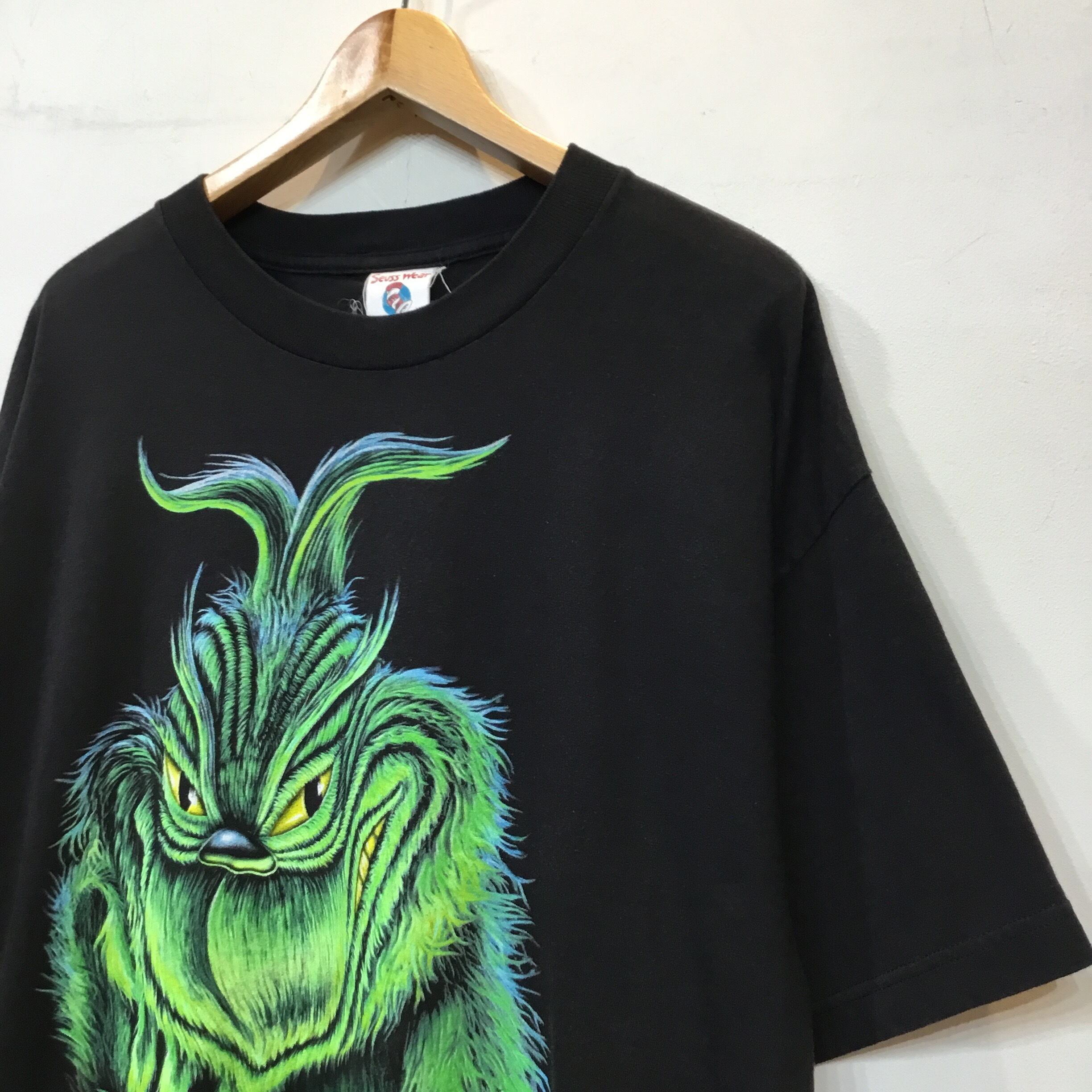 激レア グリンチ GRINCH むつかしい 1997年製ヴィンテージ Tシャツ Seuss