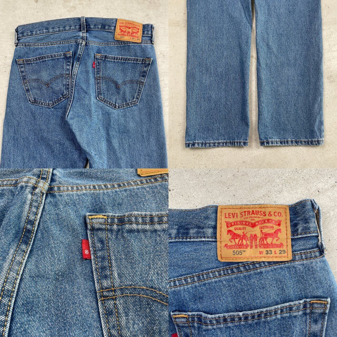 LEVI'S 501 ストレートデニム W33 Levi's リーバイス 501 ストレートデニムパンツ メンズW33 古着