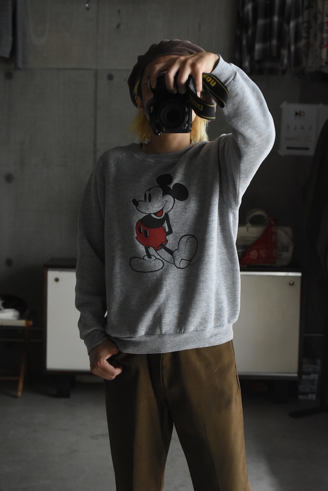 OK/80's "Walt Disney Productions" Mickey Mouse sweat