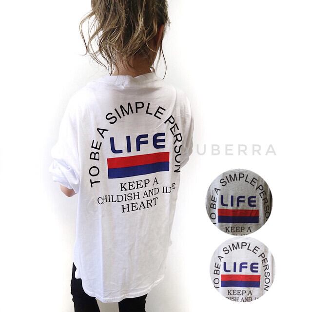 LIFEビッグプルオーバー/ロンT