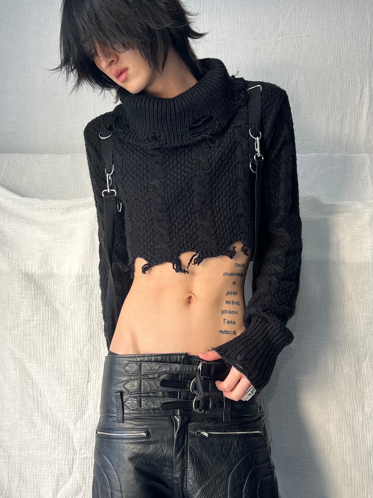 "KILLSTAR" Bondage Short Knit