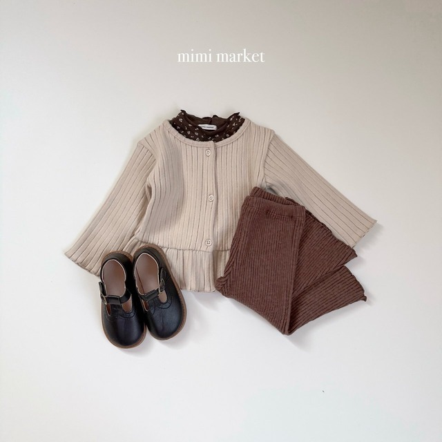 【予約/特典】mimi market / Snow Frill Cardigan