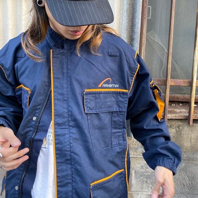 MARSH ARKEMA 企業ロゴ バックプリント ユーロワーク フレンチワーク