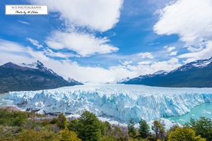 【送料無料】A4～A0版アート絶景写真「アルゼンチン - ペリトモレノ氷河」