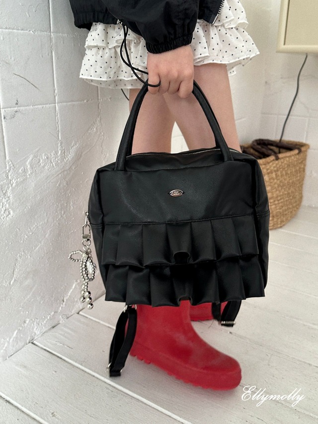 elly molly［取寄］square frill bag