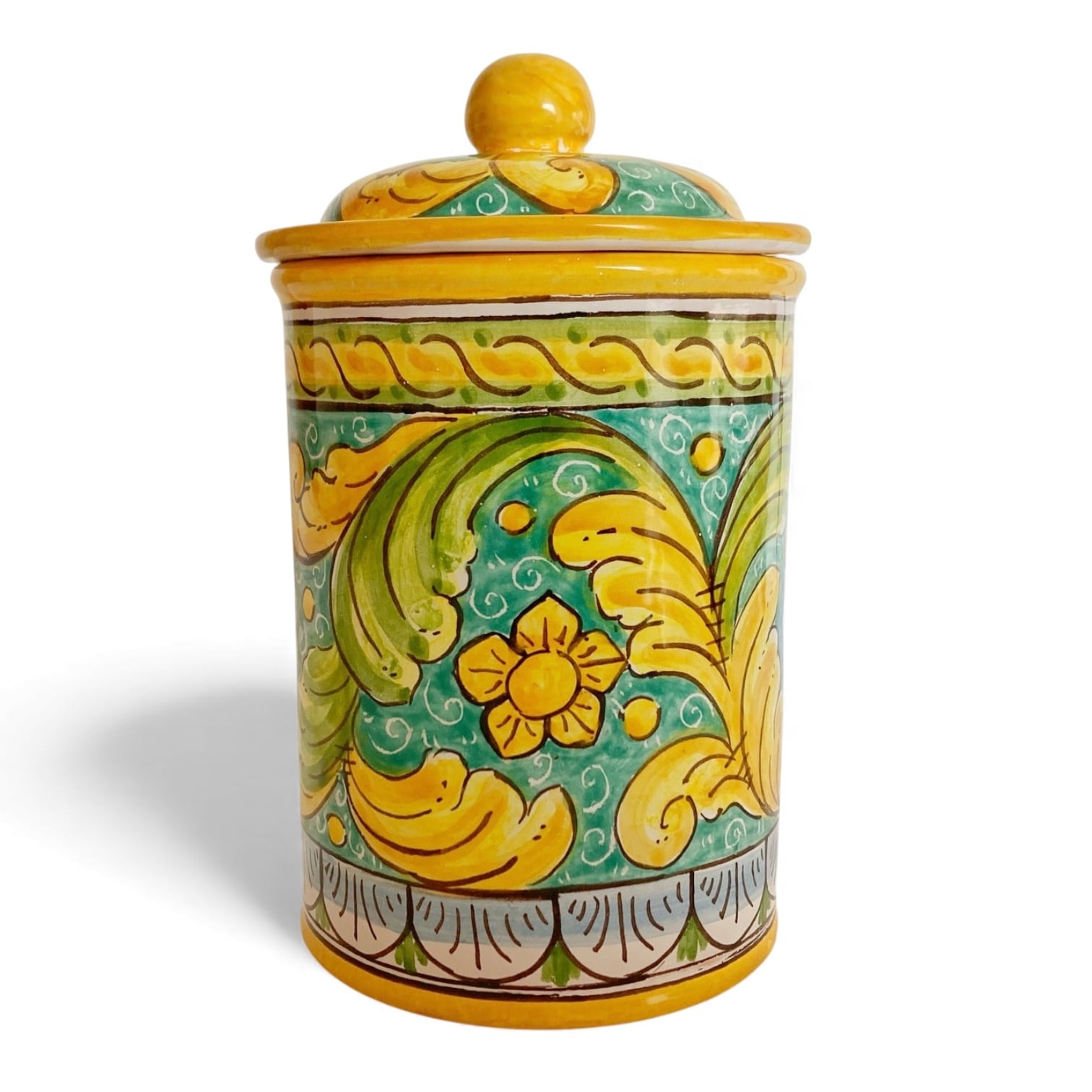 蓋付き容器・キャニスター | イタリア陶器とタイル雑貨 CERAMICHE