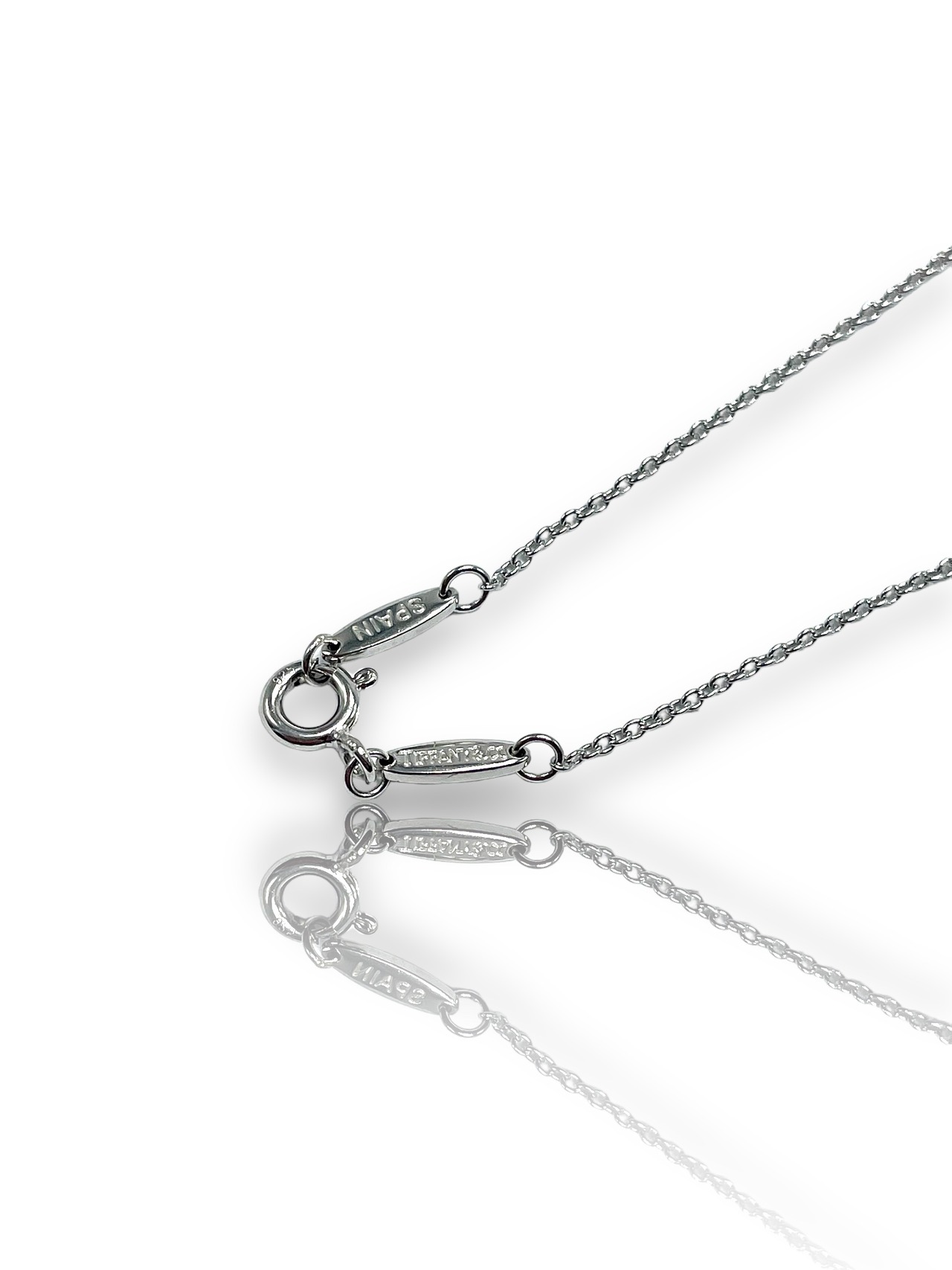 Tiffany&Co. バイザヤード 1P アクアマリン ネックレス SV925