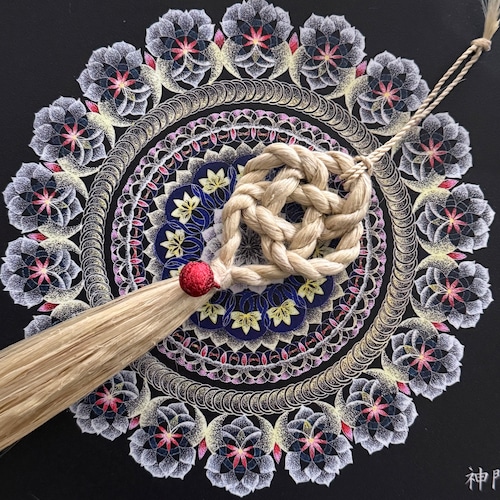 国産特等精麻の引きなで飾り　なが～い&さらにボリュームさん 　～旧正月Ver. ～