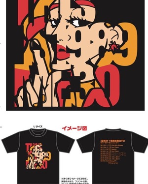 SUNNY YAMAMOTOイラスト入りT-SHIRT