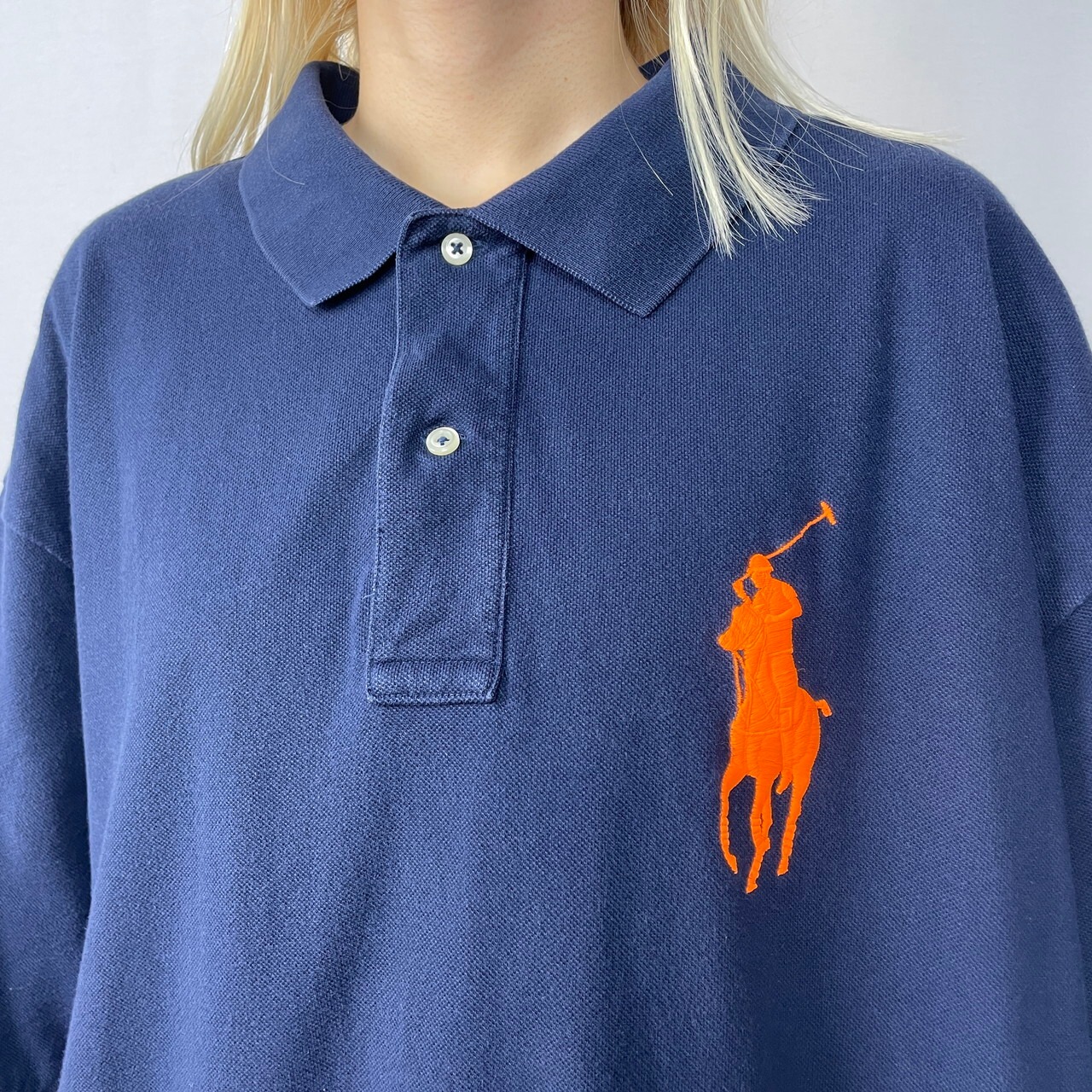 ビッグサイズ Polo by Ralph Lauren オールドラルフローレン 鹿の子 