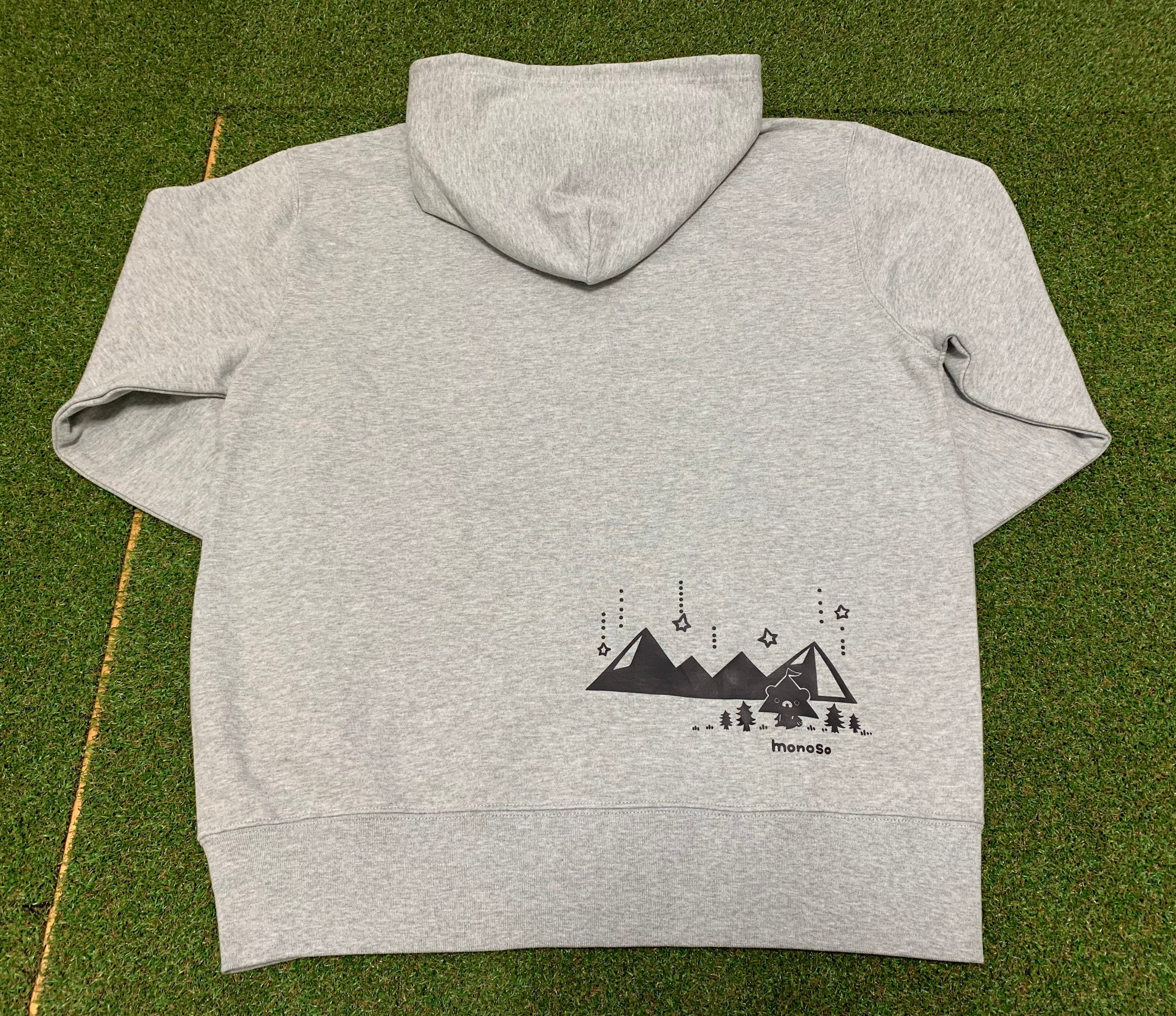 Wジップ夜空パーカーXS.S | monoso