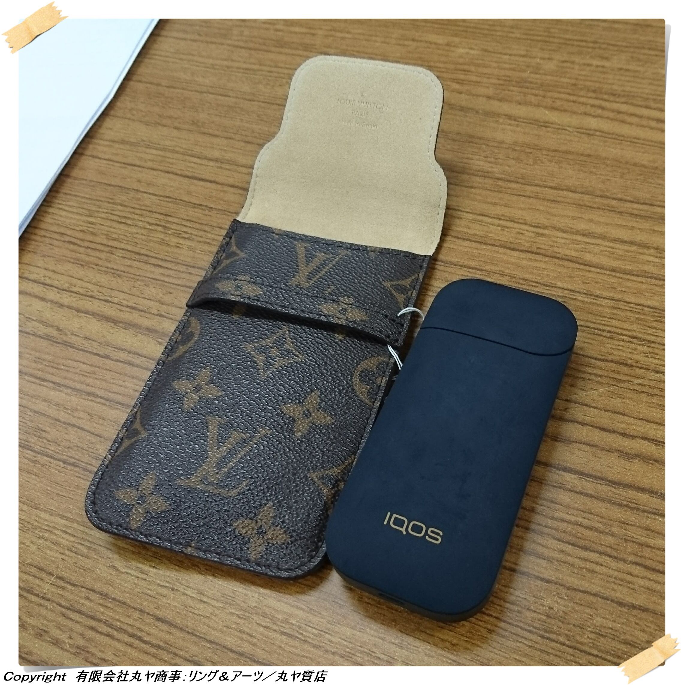 最終値下 ルイヴィトン モノグラム 携帯電話ケース iQOS - モバイル