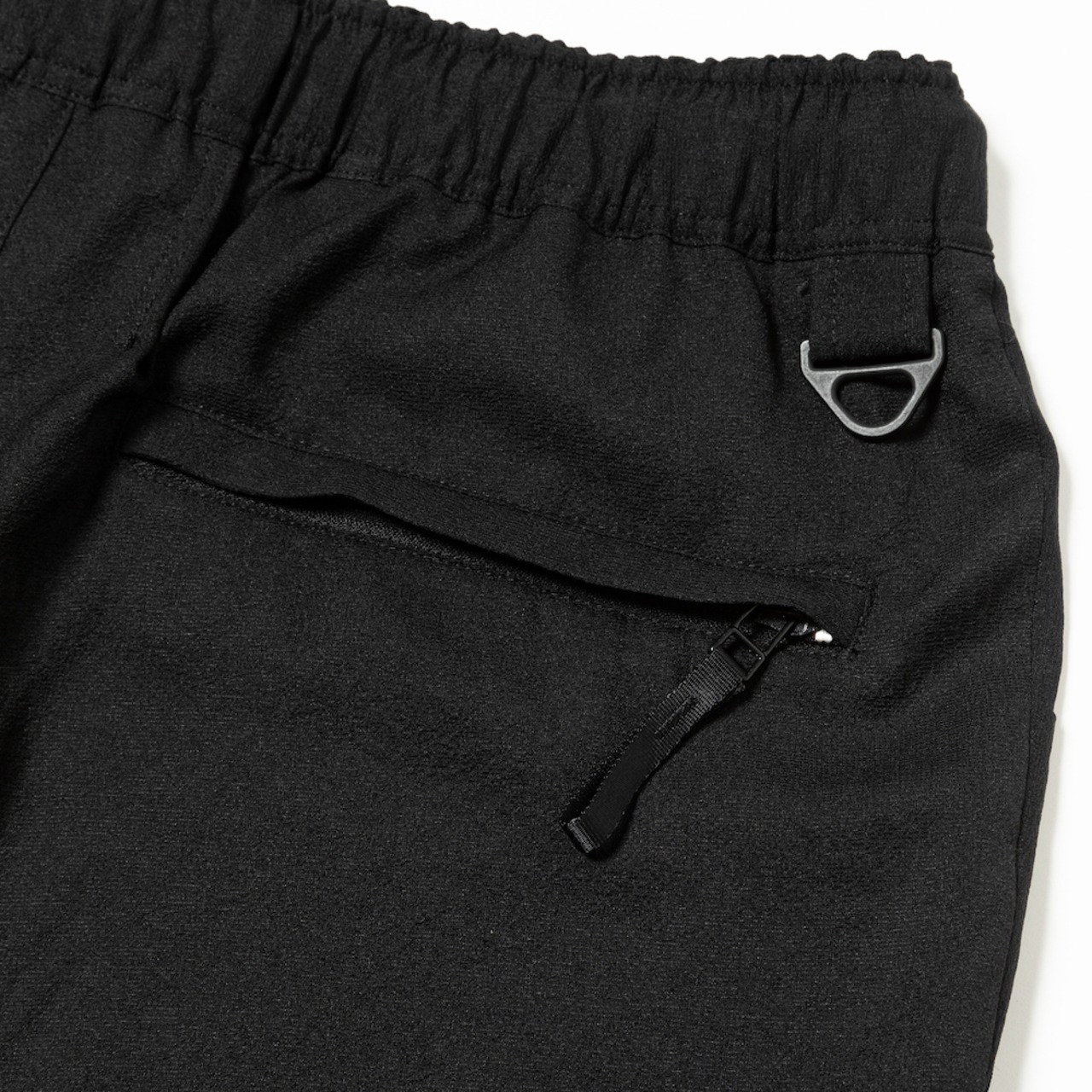 meanswhile  Breathable Wide Slacks Off Black