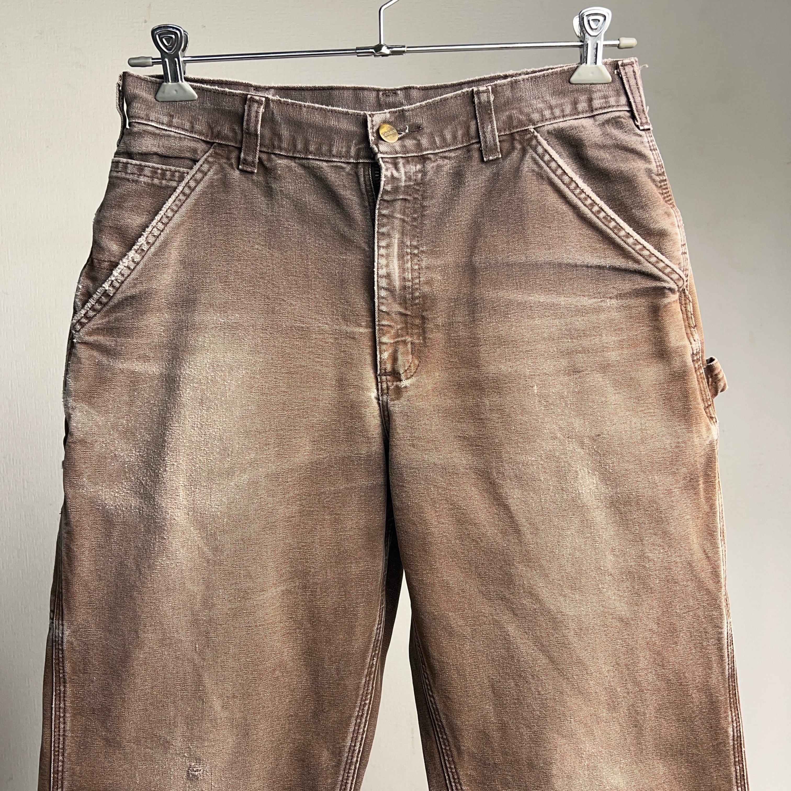 おかちん様　襤褸　鬼フェード　カーハート　B11 ペインターパンツ Carhartt Faded Duck Painter Pants B11 DKB カーハート ダック