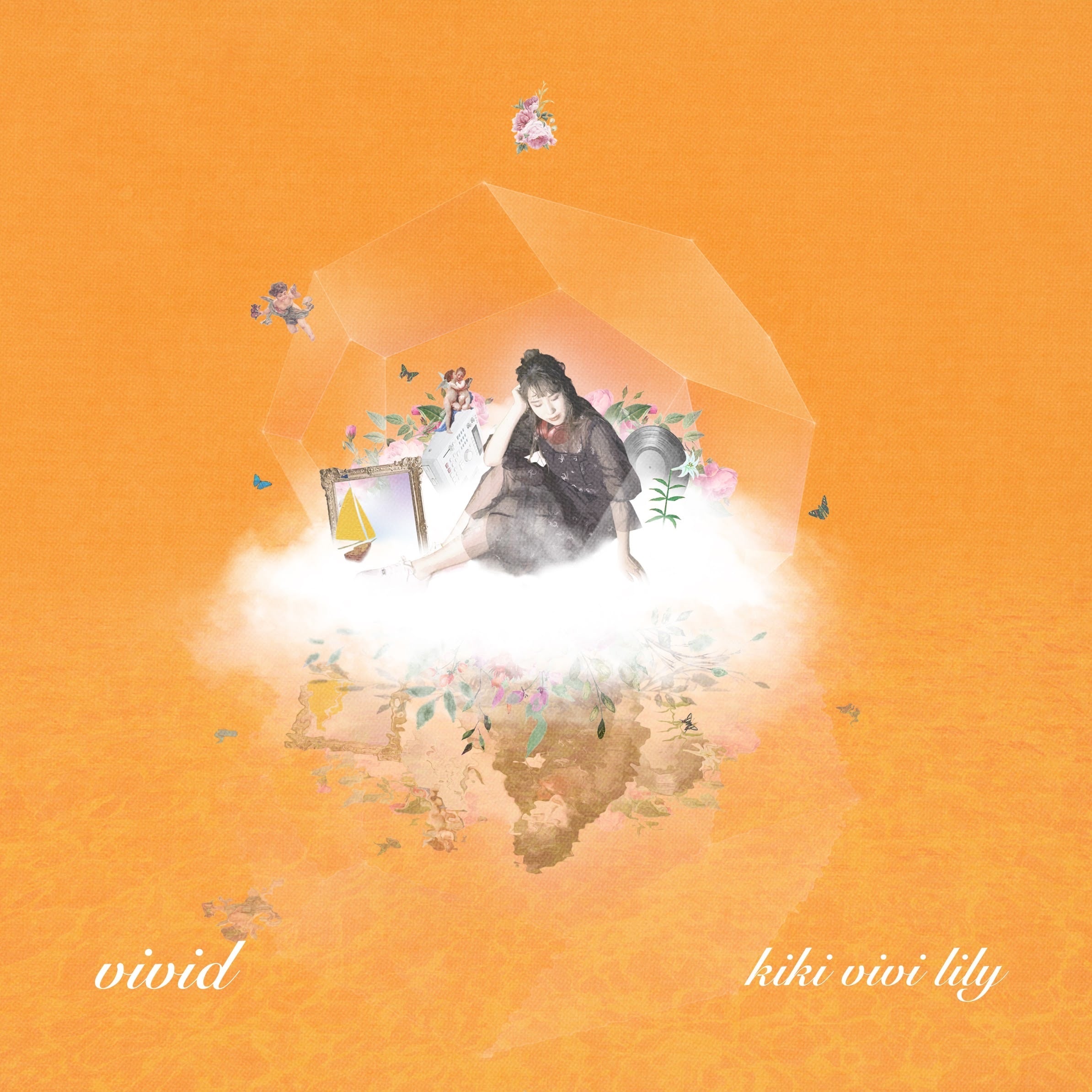 kiki vivi lily - vivid(clear orange vinyl) | 雑貨と音楽amist