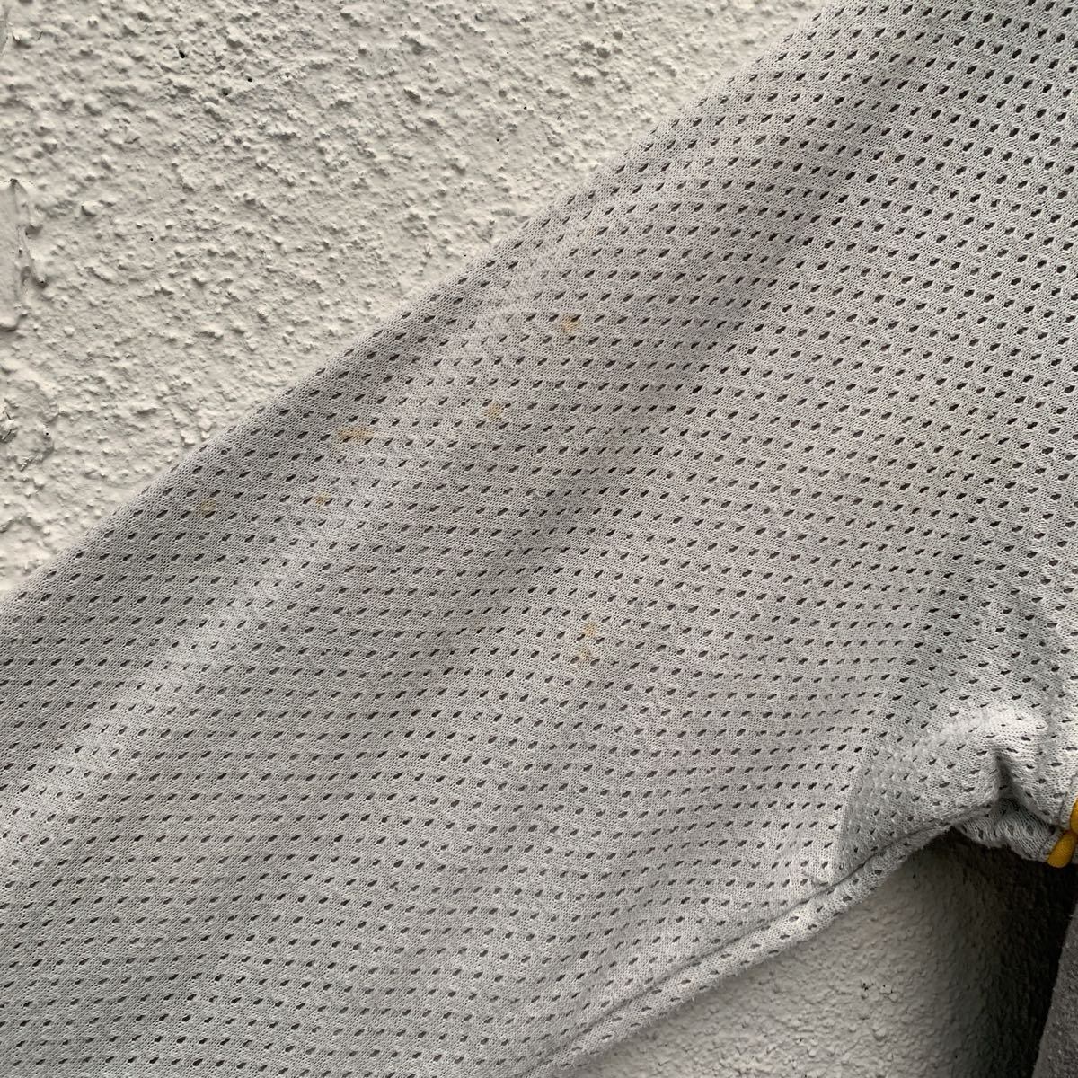 古着Nike グレー USAユニフォーム(練習着) NIKE スウェット トレーナー M グレー イエロー ナイキ ロゴ