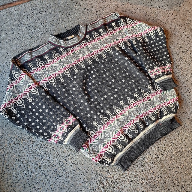 ノルウェー製 DALE of Norway ノルディックセーター used [312126]