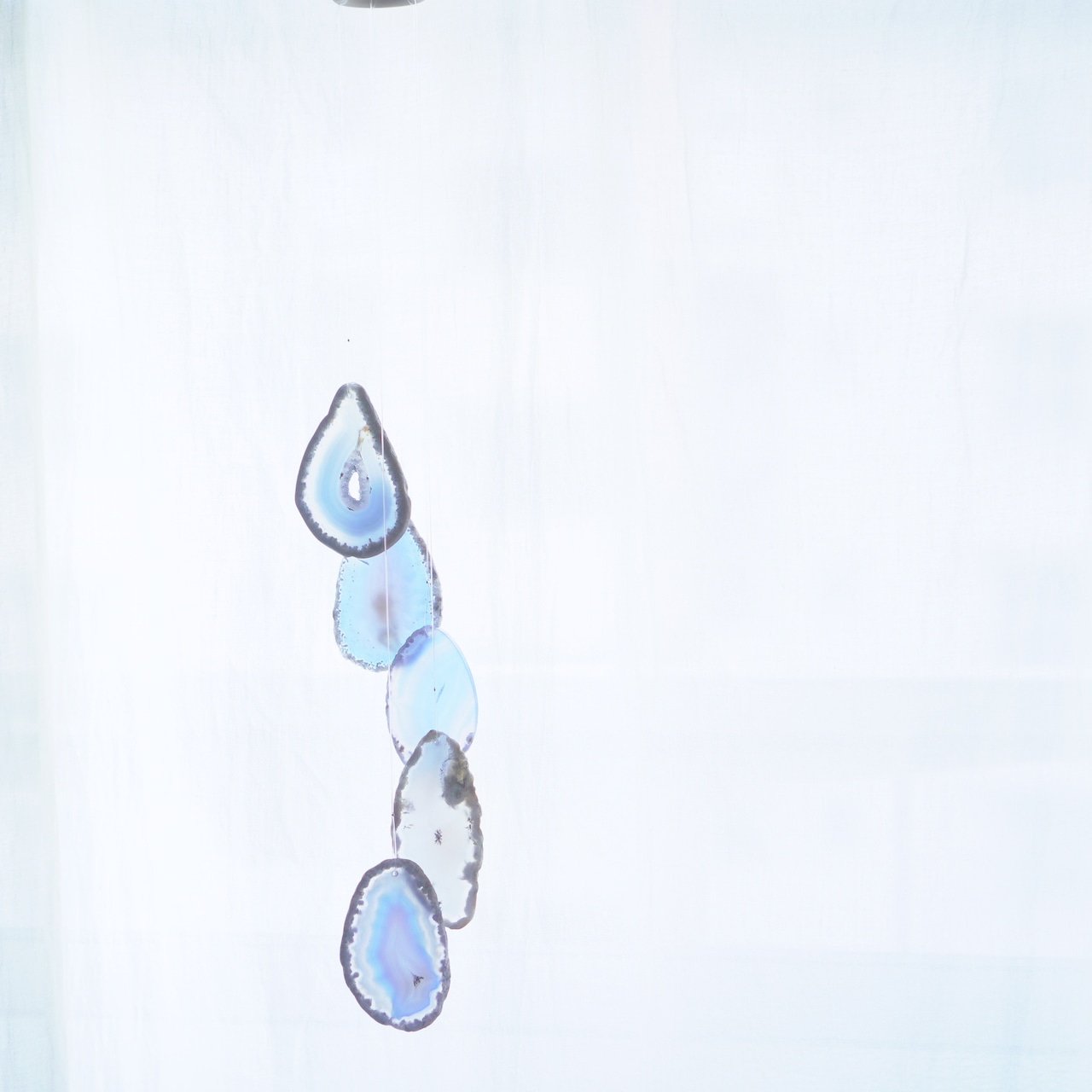 Blue Forest 02 - アゲートヒーリングチャイム / Agate Sun Catcher Wind Chime 864