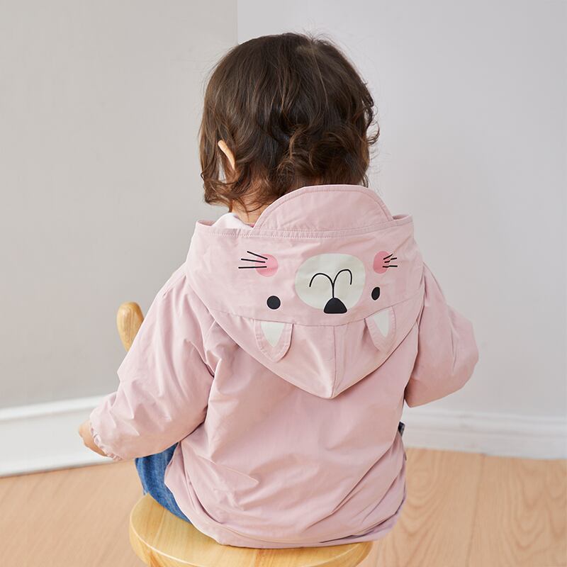 かわいい漫画のジャケット、男の子と、ウエスタンスタイルのジッパーシャツ、新生児服、赤ちゃんのアウター、秋の服 Duduベイビー35320950339