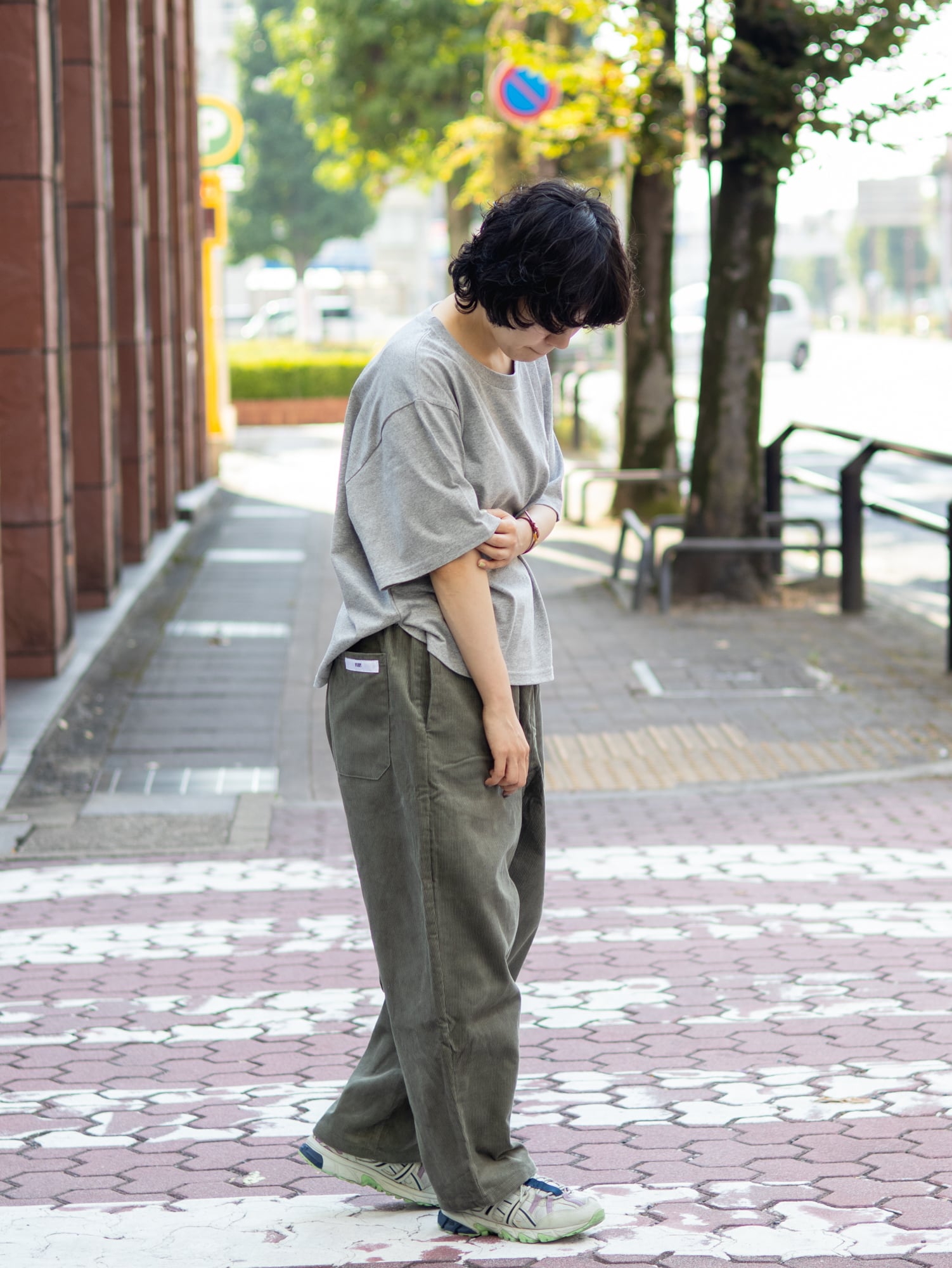 VOIRY SUNDAY PANTS-CORDUROY L-BROWN / VOIRY | PEPS