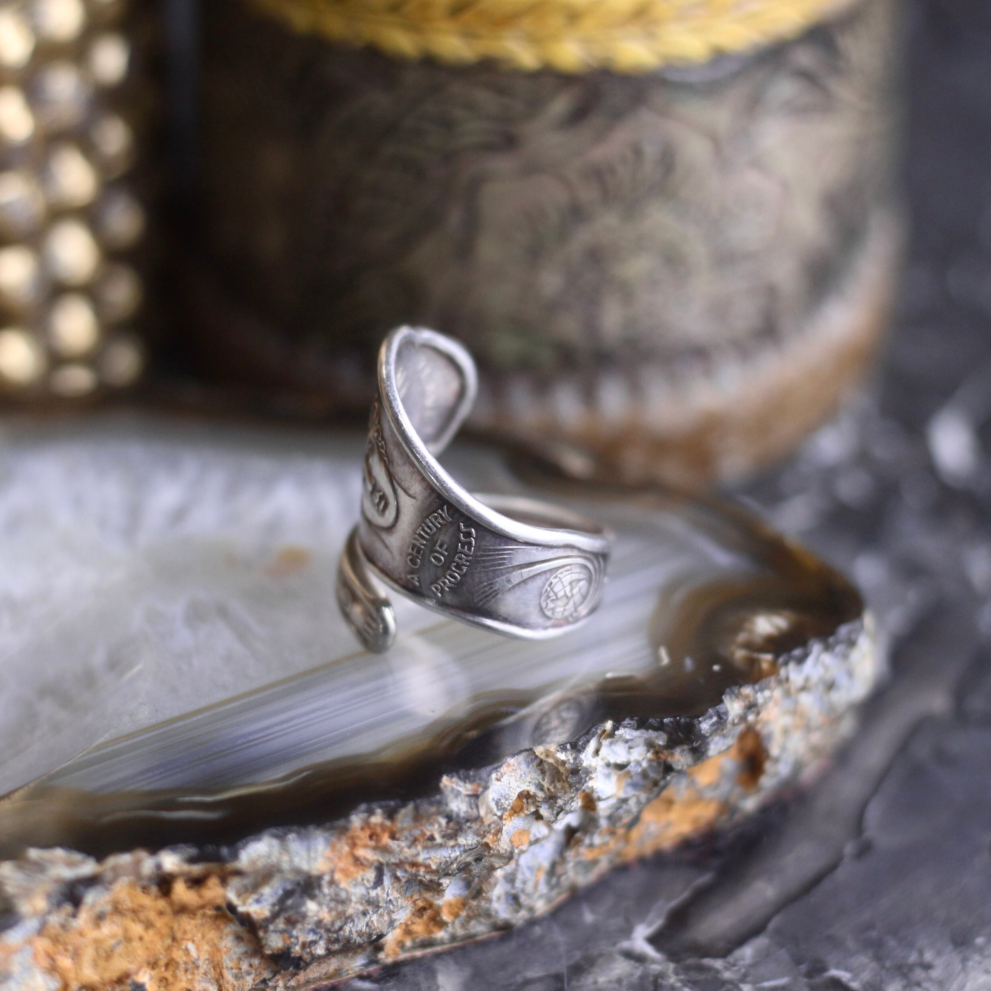 アメリカンヴィンテージ　カトラリー　アクセサリー　シルバー　リング 19th CENTURY〜THE EARLY 20th CENTURY USA VINTAGE SILVER CUTLERY