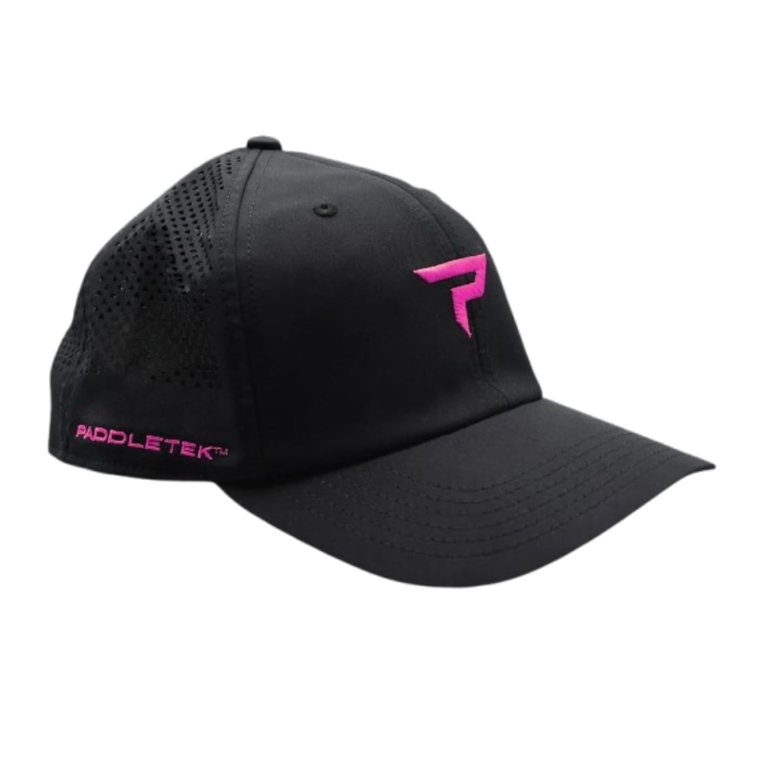 Paddletek PERFORMANCE ICON HAT Black/Pink ピックルボールパドル