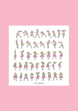 A4ポスター/HOKUSAI#Pink（裏地パネル付き）
