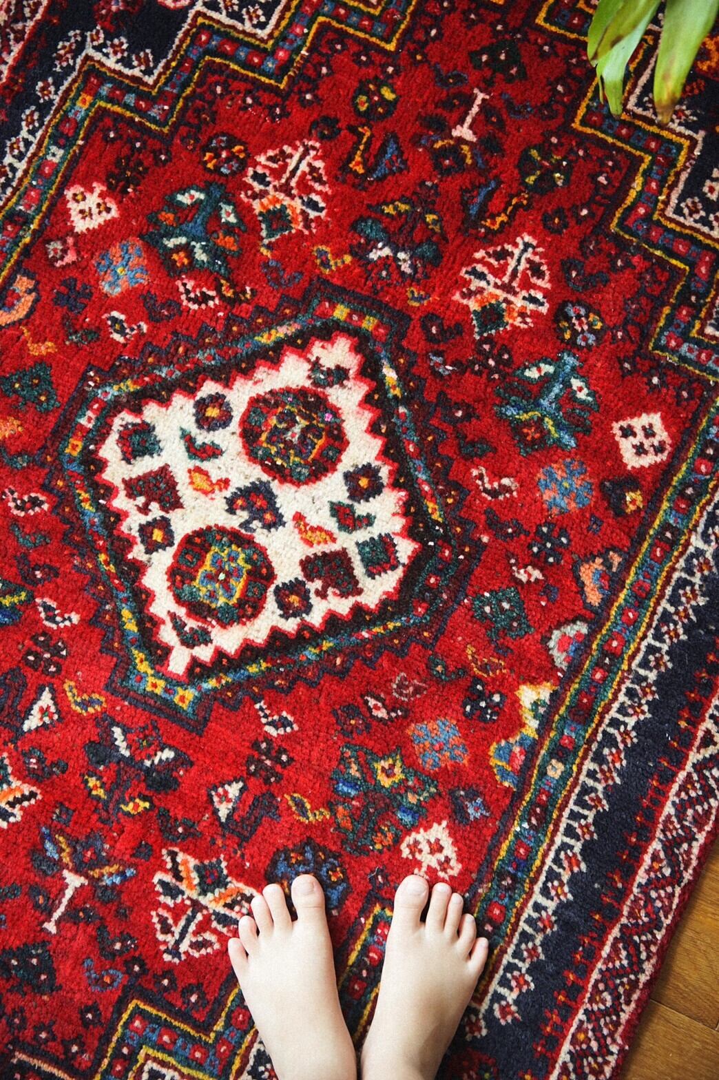 276 -Vintage Qashqai rug