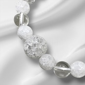 4月誕生石ブレスレット(水晶)