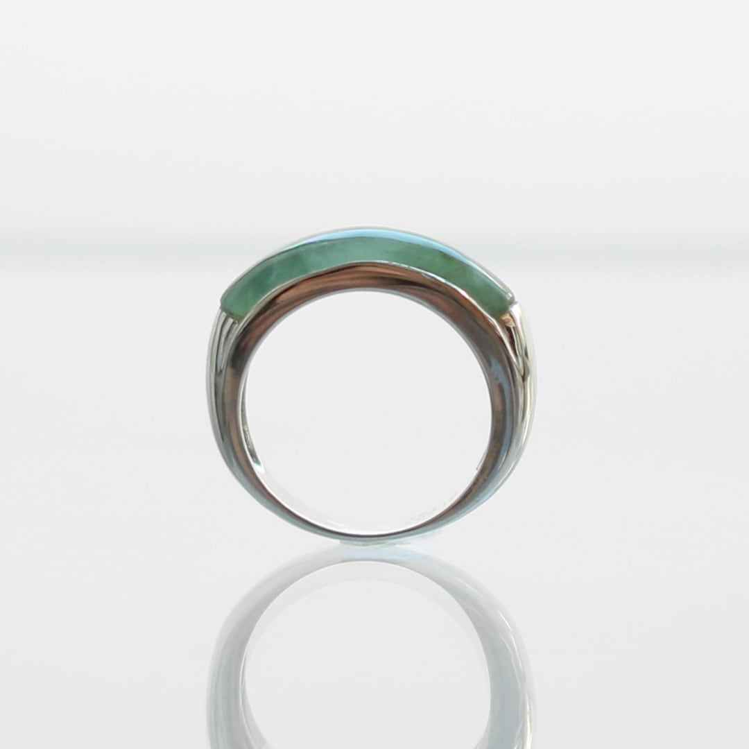 7号】SV clear light green A貨翡翠 jd_rg2342 | 【MeiNu（メイニュウ