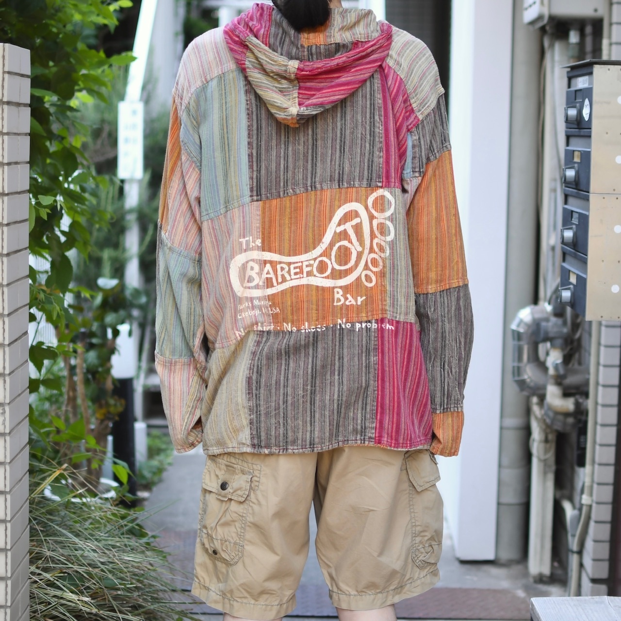Parks Marina-Barefoot Bar souvenir ethnic hoodie