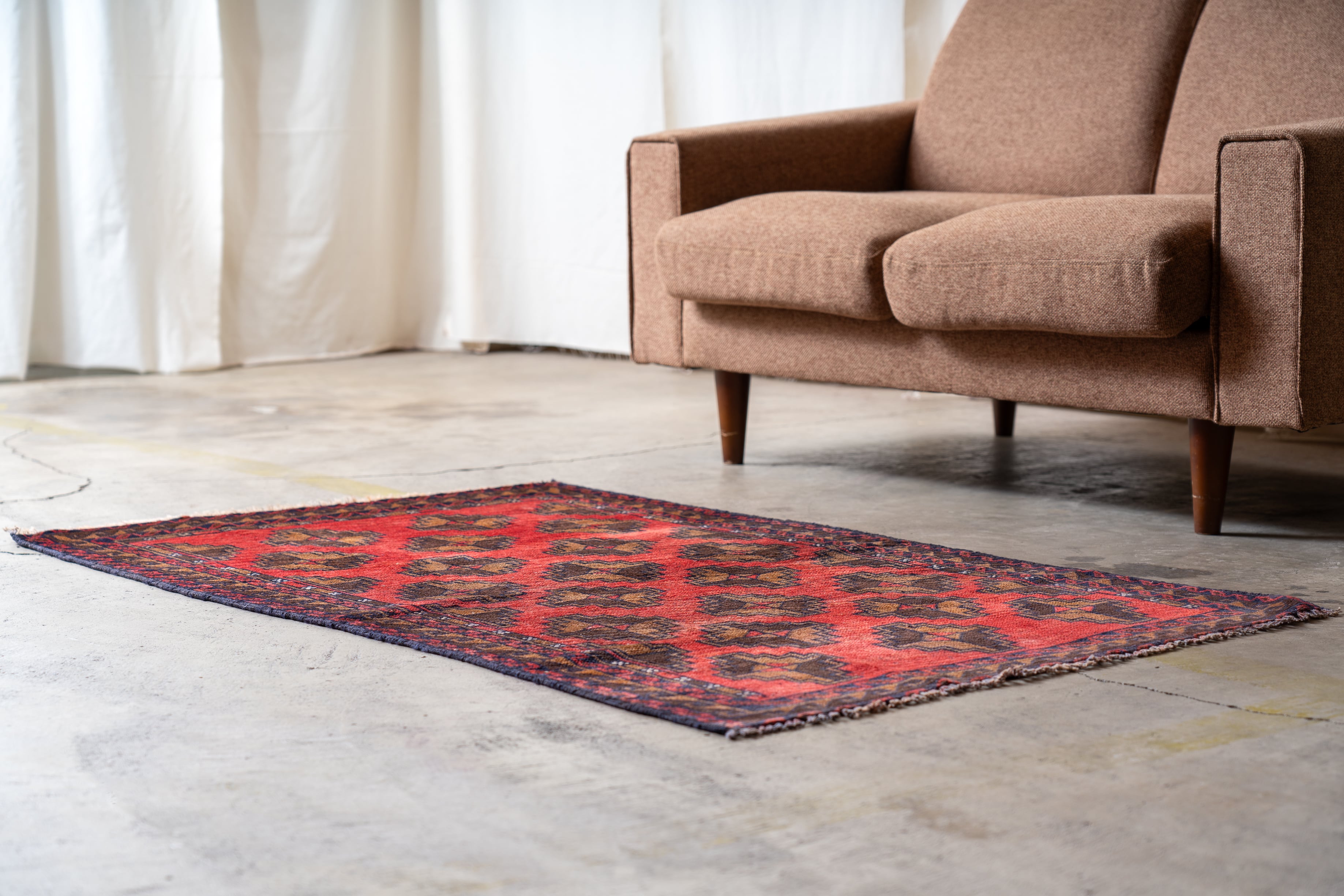 VINTAGE TRIBAL RUG- Afghanistan 777 | Phi Market.21