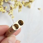 選べる誕生石カラーストーン&名入れ無料　防災ホイッスルバッグチャーム