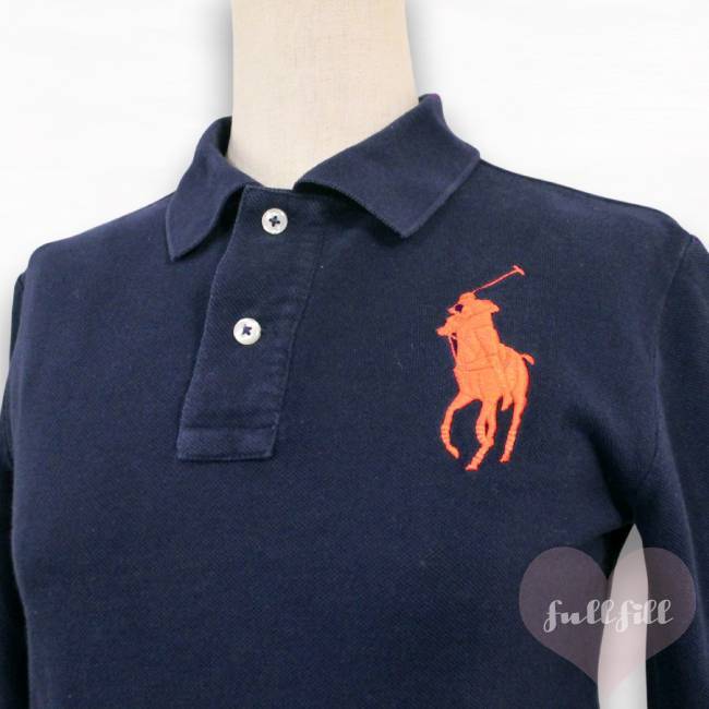 Polo Ralph Lauren ビックポニー ネイビー ポロシャツ M Polo by Ralph Lauren ネイビー ポロシャツ M ビックポニー - メルカリ