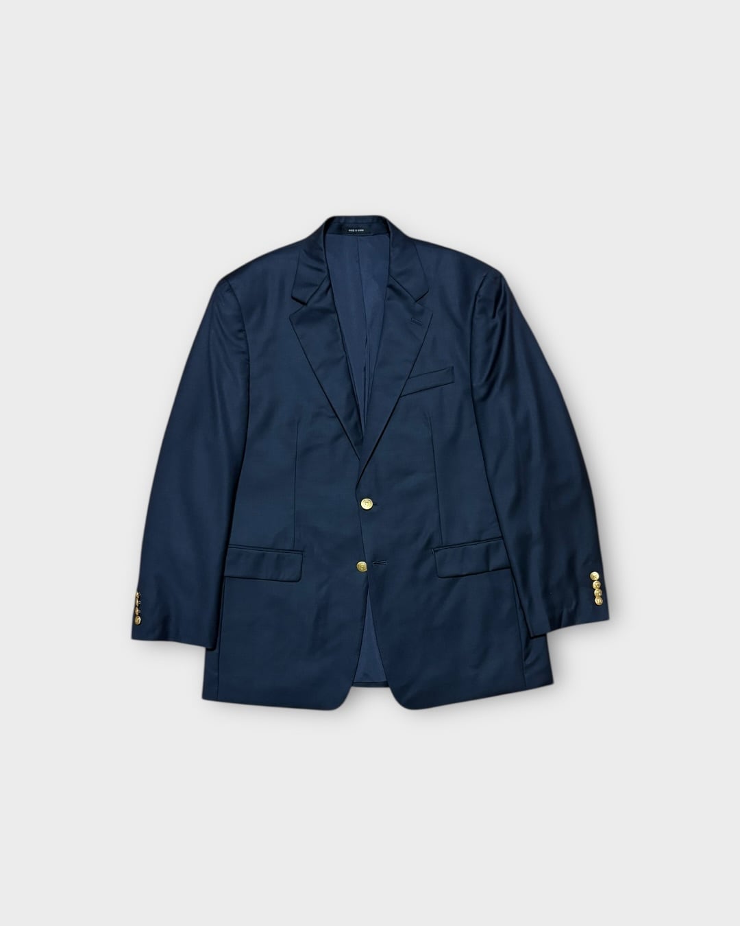 【Used】“Lauren Ralph Lauren” Wool Metal Button Blazer