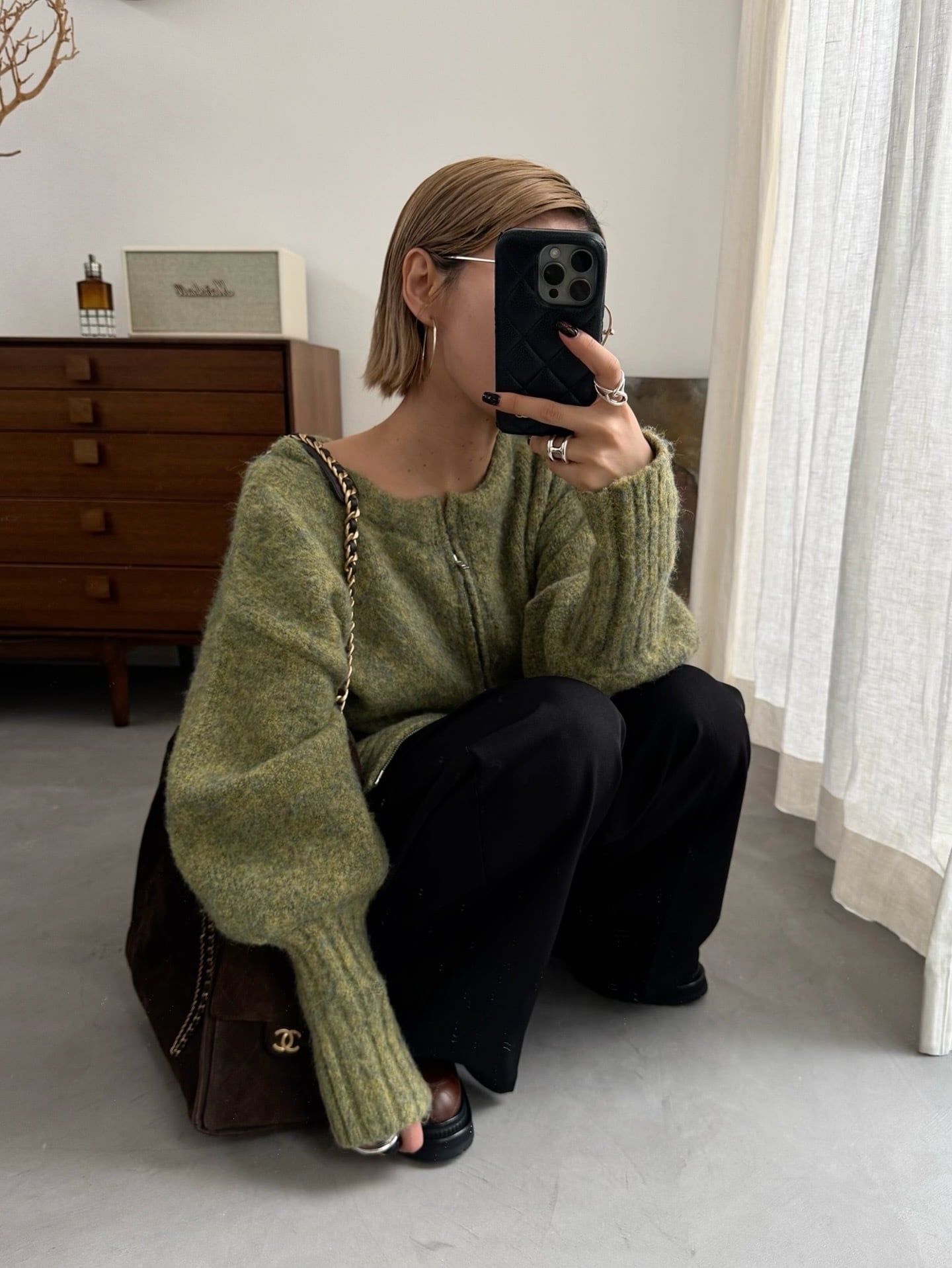 しむ　1207 MIXカラー2wayジップCD/ライムmix | CFT.