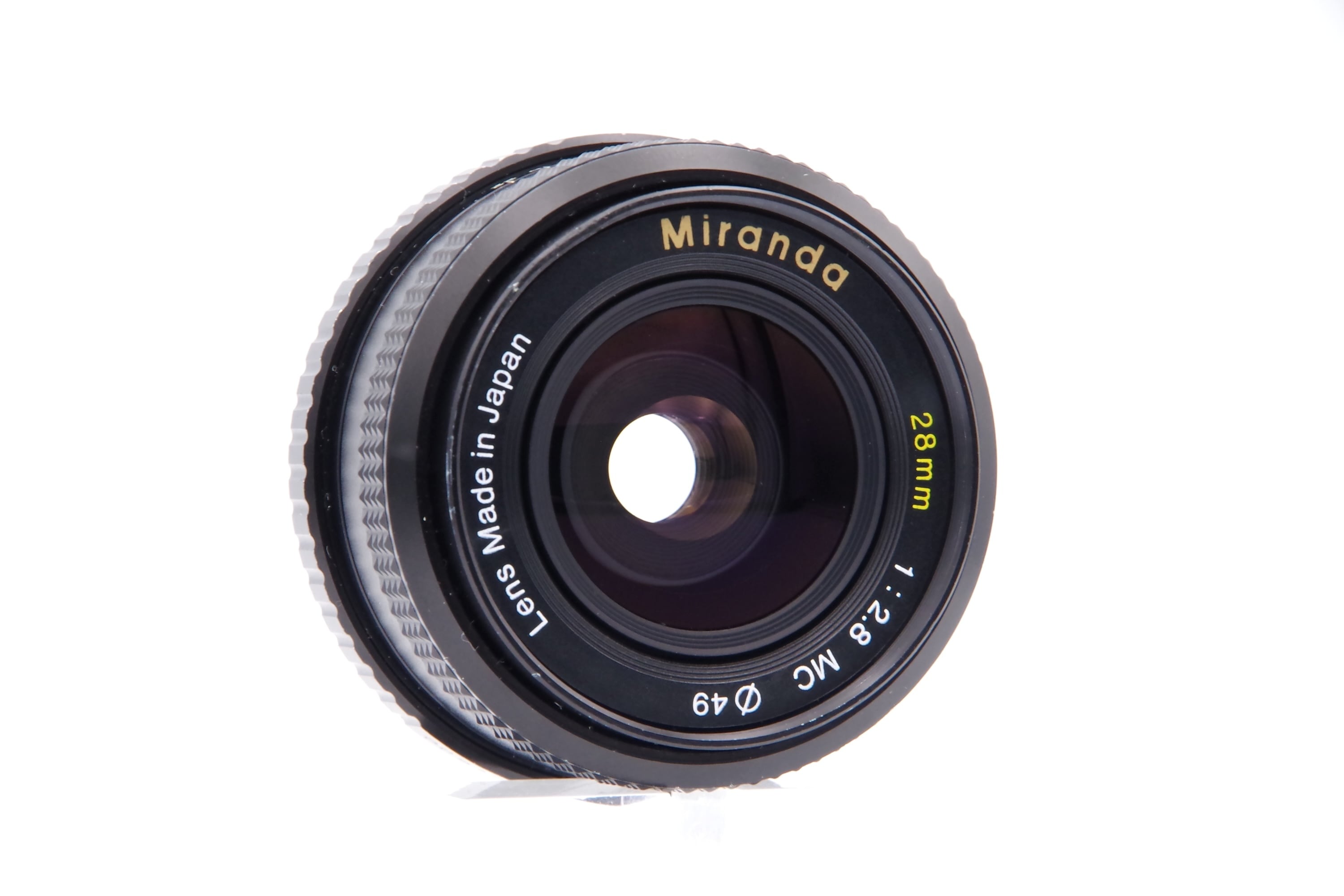 【レア・露出計◯】MIRANDA TM ミランダ M42 Miranda 28mm F2.8 MC M42マウント Miranda ミランダ | 近江寫眞機店