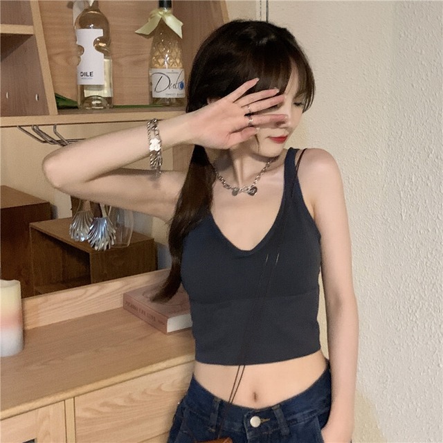 ブラックサマーバックショートノースリーブトップス 半袖 ハーフスリーブ 夏物 クレセントシティ59969153642