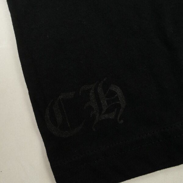 CHROME HEARTS クロムハーツ PARIS 18 AV. MONTAIGNE LS T-SHIRT BLACK