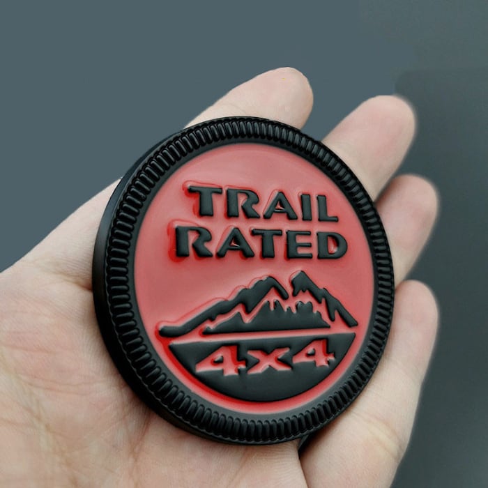 バッジ エンブレム TRAIL RATED 4X4 Jeep Compass Grand
