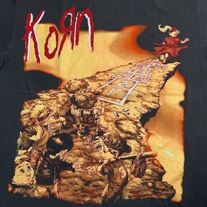 13581 KORN コーン バンド Tシャツ 両面プリント Ｌ