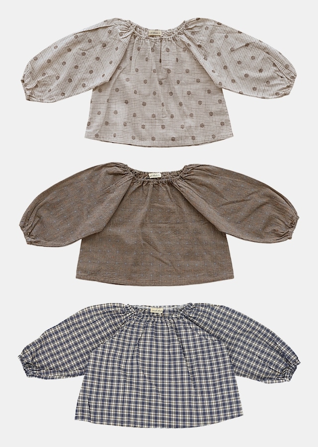 【取寄】mardi amber|comma frill blouse|コンマフリルブラウス|XS-2XL|kids|26 autumn