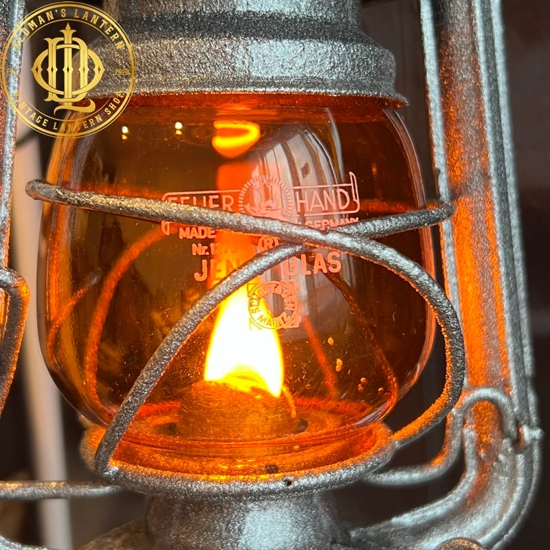 feuerhand ビンテージ Jena glass ブラウンアンバー 275 276
