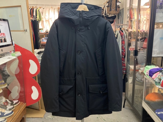 WOOLRICH UNITED ARROWS EXCLUSIVE UASP MOUNTAIN PARKA BLACK USA SMALL WOCPS2950 204009