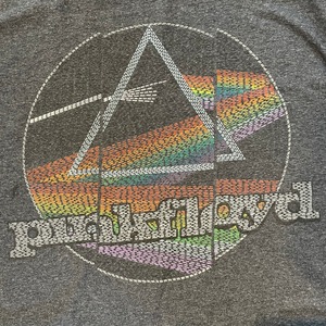 【Pink Floyd】The Dark Side of the Moon バンドTシャツ ロックTシャツ プリント 狂気 ジャケット ピンクフロイド US古着 アメリカ古着