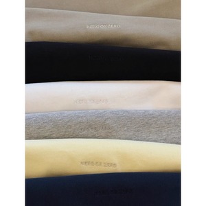 Back logo crew neck T-shirt 0534