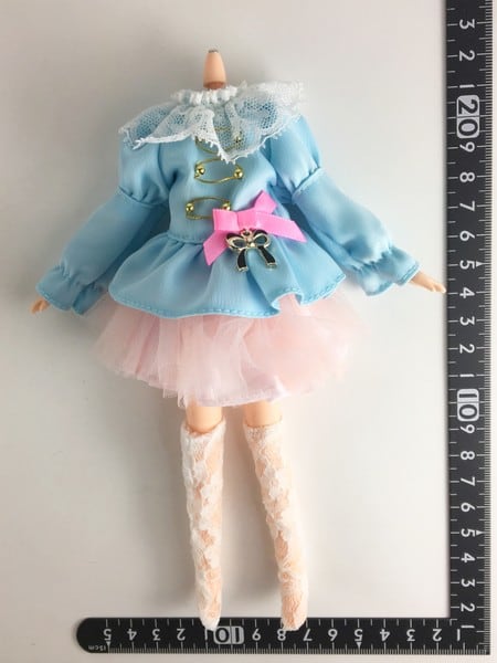 ドール服 1/6 女性用21_23 ブルートップ&ピンクスカート セット STK 18983 - 画像1