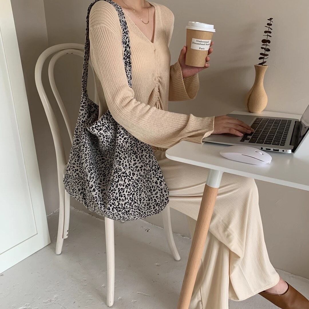 レオパードトートバッグ