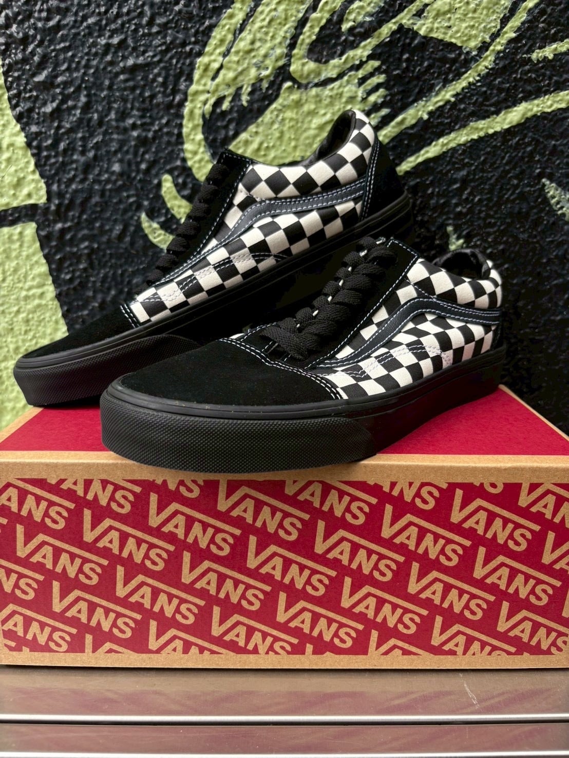 VANS Old Skool Checker Black/White | STEP AHEAD